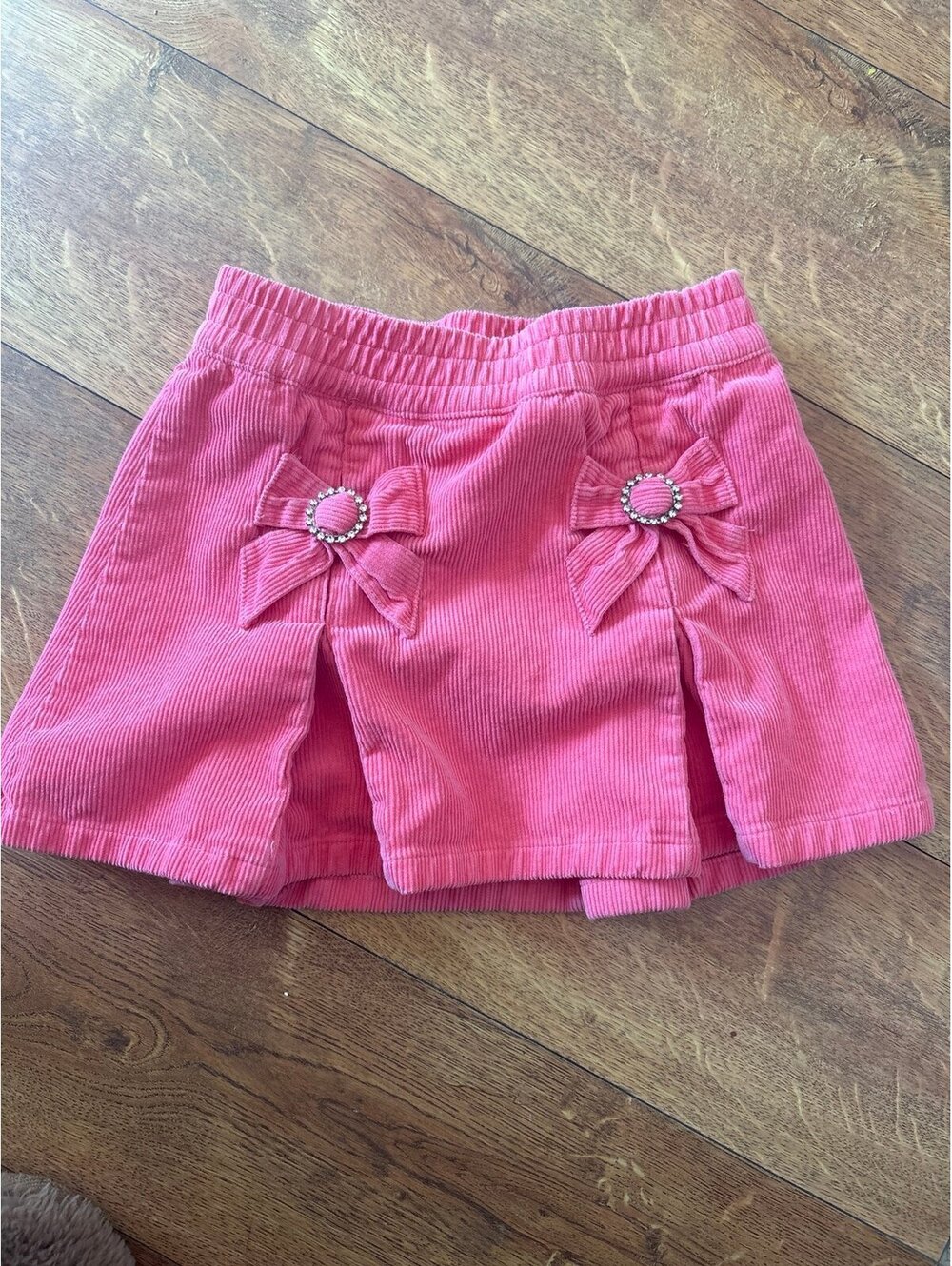 Y2K toffee apple 4T skirt